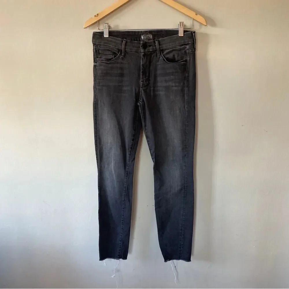 MOTHER Looker Ankle Fray Rebels And Lovers size 27